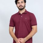 391 Maroon Color Polo T Shirt Half Sleeves