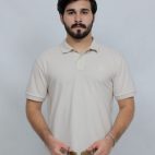 391 Off-White Polo T Shirt Plain Half Sleeves