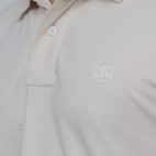 391 Off-White Polo T Shirt Plain Half Sleeves Close Front