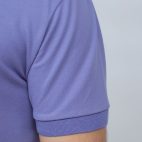 391 Polo T Shirt Plain Half Sleeves Lavender close side