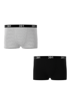 391 Pack of 2 - Breathable Cotton Boxer Stretchable Fabric
