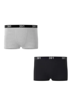 391 Pack of 2 - Breathable Cotton Boxer Stretchable Fabric